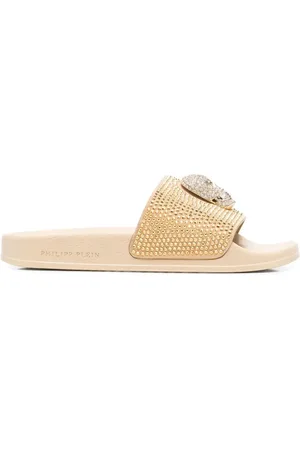 Philipp Plein Flip flops Skull con strass