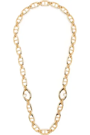 CAPSULE ELEVEN Collar de cadena con detalle de perlas
