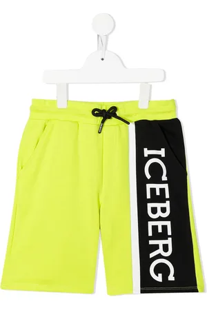 Iceberg Shorts con logo estampado