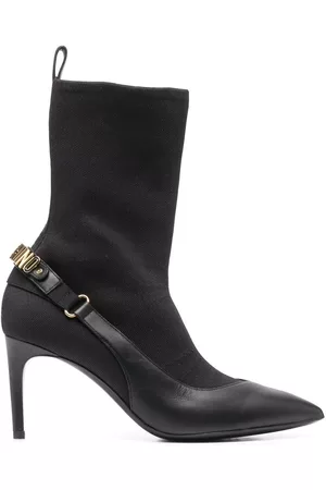 Moschino Botas con paneles y logo