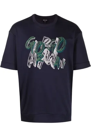 Giorgio Armani Playera con logo estampado gráfico