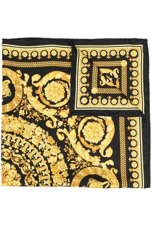 VERSACE Mascada de seda Barocco
