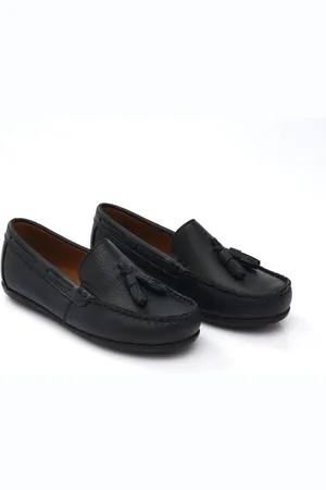 M. Moustache Mocasines con borlas en el frente