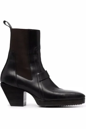 Rick Owens Botas con puntera cuadrada