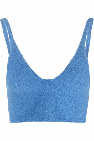 Nanushka Top tejido tipo brasier