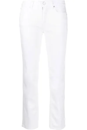 Calvin Klein Pantalones rectos con tiro bajo