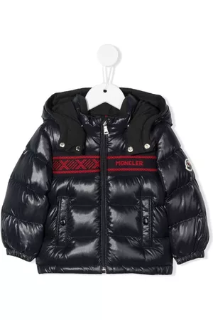 Moncler Chamarra capitonada con logo