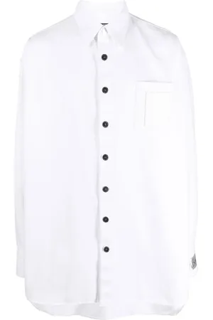 RAF SIMONS Camisa de mezclilla manga larga