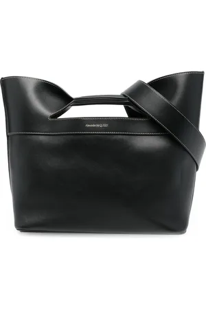 Alexander McQueen Tote con logo estampado