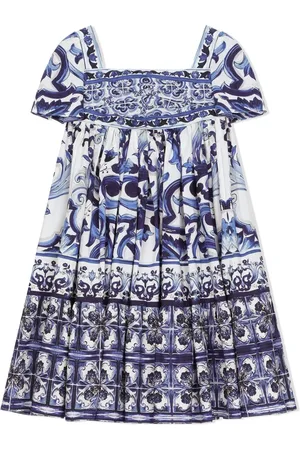Dolce & Gabbana Vestido con estampado Mayólica
