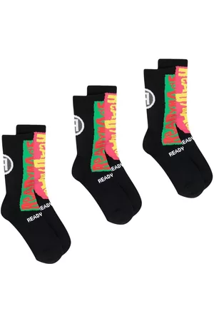 READYMADE Pack de tres pares de calcetines Crew