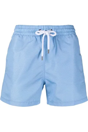 Frescobol Carioca Shorts de playa con estampado en zigzag