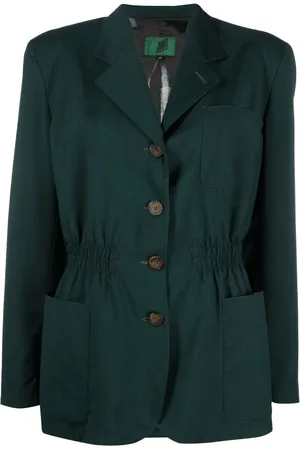 Jean Paul Gaultier Blazer con pretina elástica 1980