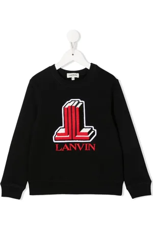 Lanvin Sudadera con logo bordado