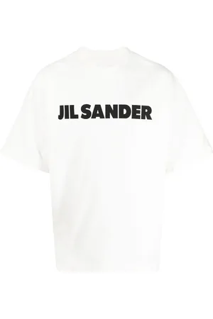 Jil Sander Playera con logo estampado