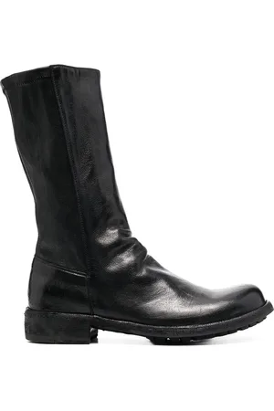 Officine creative Botas texturizadas con cierre