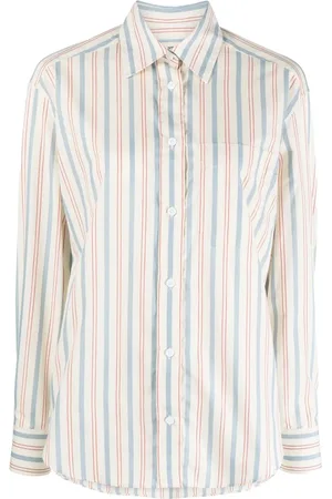Zadig & Voltaire Camisa manga larga con rayas estampadas