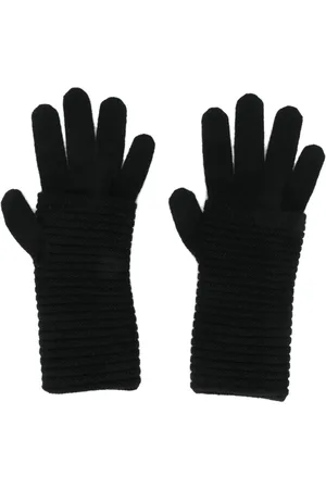 BLANCA Guantes tejidos en cachemira