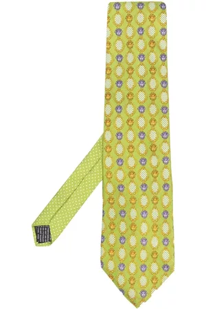 VERSACE Hombre Corbatas - Corbata de seda con estampado Medusa 2000