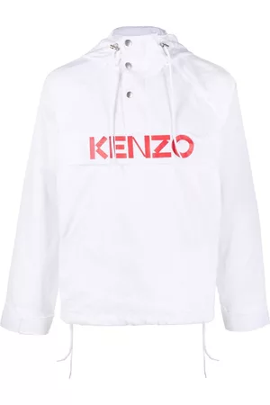 Kenzo Chamarra ligera con logo estampado
