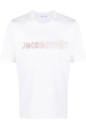 Jacob Cohen Playera con logo estampado