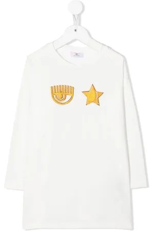 Chiara Ferragni Playera con logo bordado