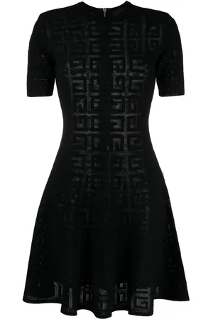 Givenchy Vestido acampanado con motivo 4G