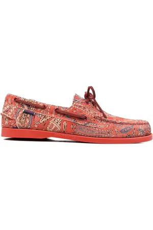 SEBAGO Mocasines con estampado de cachemira