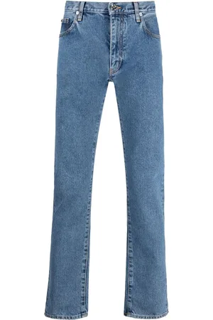 OFF-WHITE Jeans rectos con logo