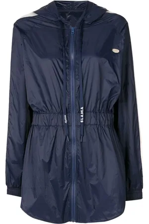 AMIR SLAMA Impermeable ligero con capucha