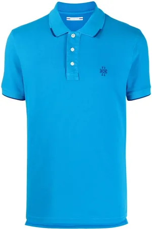 Jacob Cohen Playera tipo polo con logo bordado