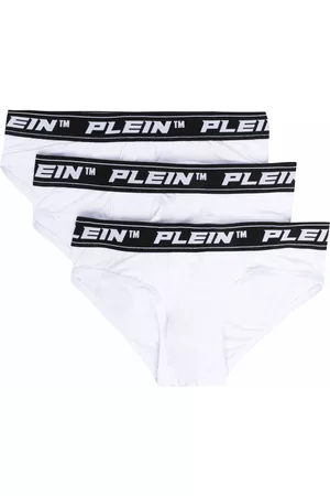 Philipp Plein Pack de tres piezas de ropa interior