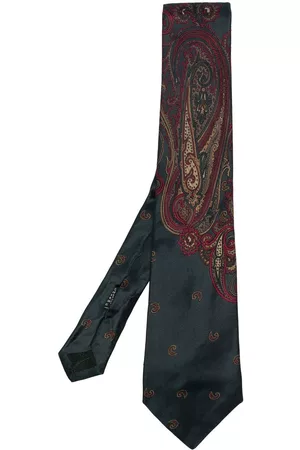 VERSACE Hombre Corbatas - Corbata de seda con motivo de cachemira 2000