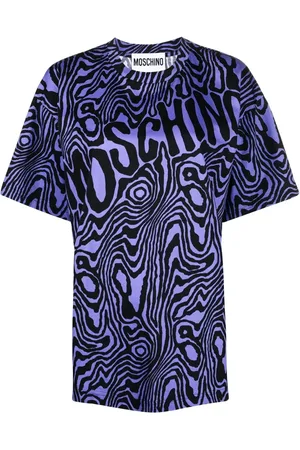 Moschino Playera con estampado de cebra
