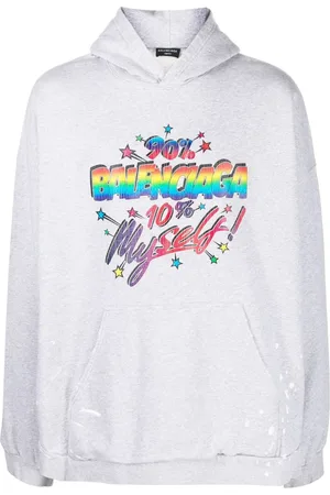 Balenciaga Hoodie con estampado gráfico