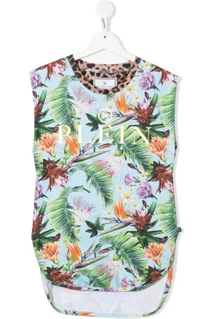 Philipp Plein Vestido con estampado floral