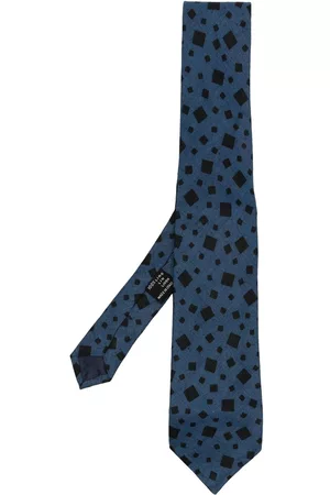 VERSACE Hombre Corbatas - Corbata con estampado cuadrado 1970