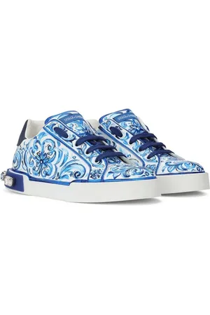 Dolce & Gabbana Tenis Portofino Light con estampado Mayólica