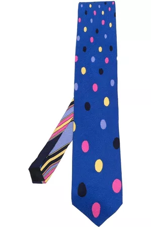 VERSACE Corbata con motivo de lunares 1990