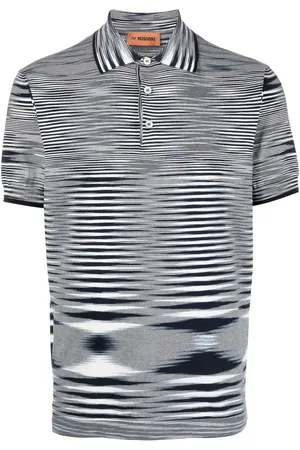 Missoni Playera tipo polo tejida