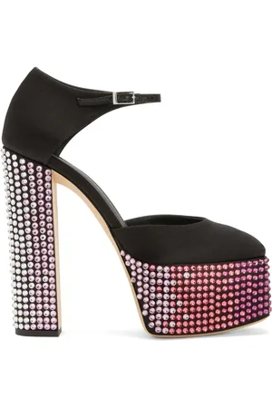 Giuseppe Zanotti Zapatos de tacón Bebe Strass con apliques