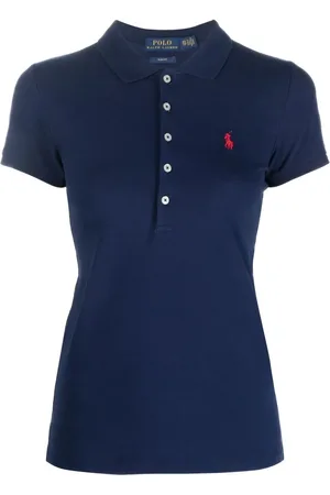 Ralph Lauren Playera tipo polo Julie