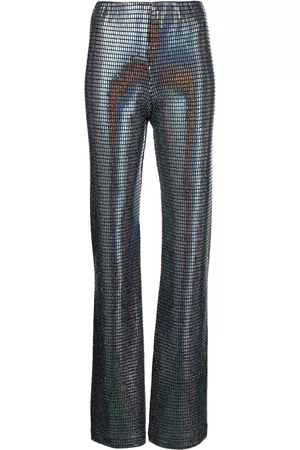 Chiara Ferragni Pantalones con tiro alto