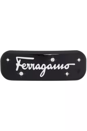 Salvatore Ferragamo Clip para el cabello con logo estampado