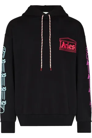 ARIES Hoodie con logo estampado