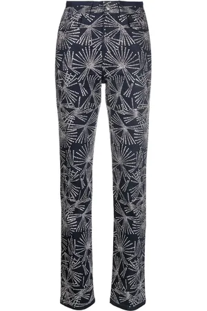 COPERNI Pantalones rectos con detalles de cristal