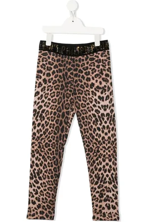 Philipp Plein Leggins con estampado de leopardo
