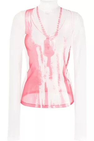 Maison Margiela Suéter con cuello alto
