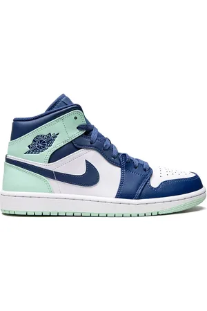 Jordan Tenis Air 1 Mid "Blue Mint"