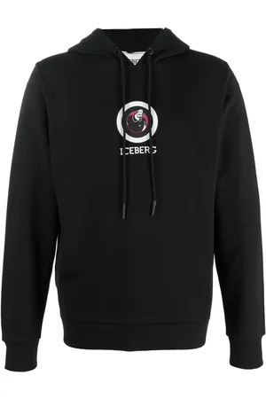 Iceberg Hoodie con logo estampado